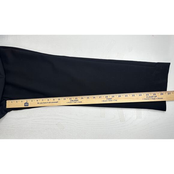 Banana Republic Martin Fit Straight Leg Pants Black Professional Business 10S - Picture 6 of 9